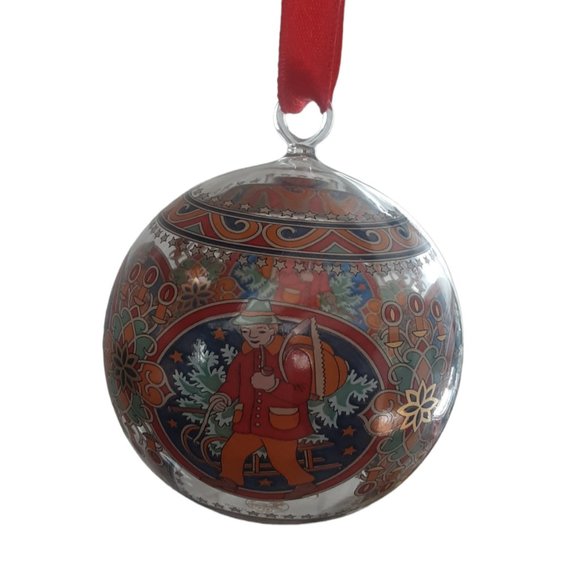 Hutschenreuther Crystal Christmas Ball Ornament. 2002. Austria - Picture 2 of 5